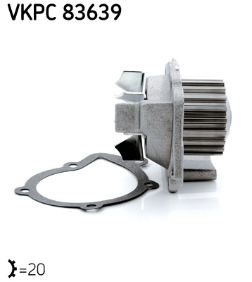 Водяной насос - VKPC 83639 SKF